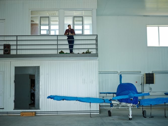 Portable office installation Meco